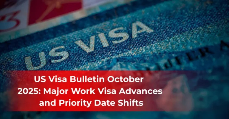 Major Work Visa Advances and Priority Date Shifts