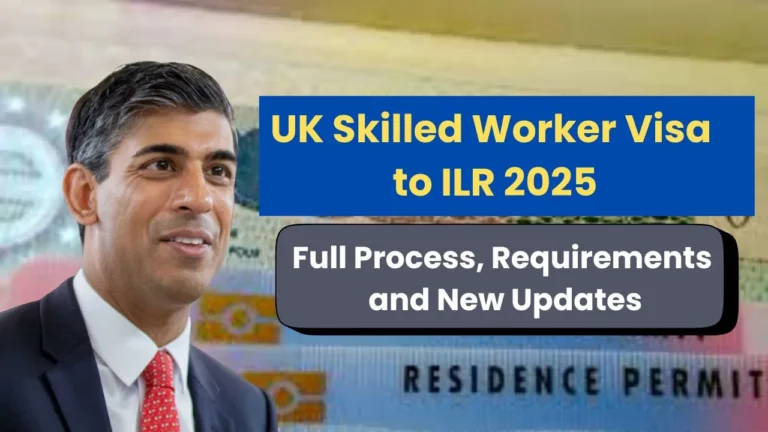 UK Skilled Worker Visa to ILR 2025